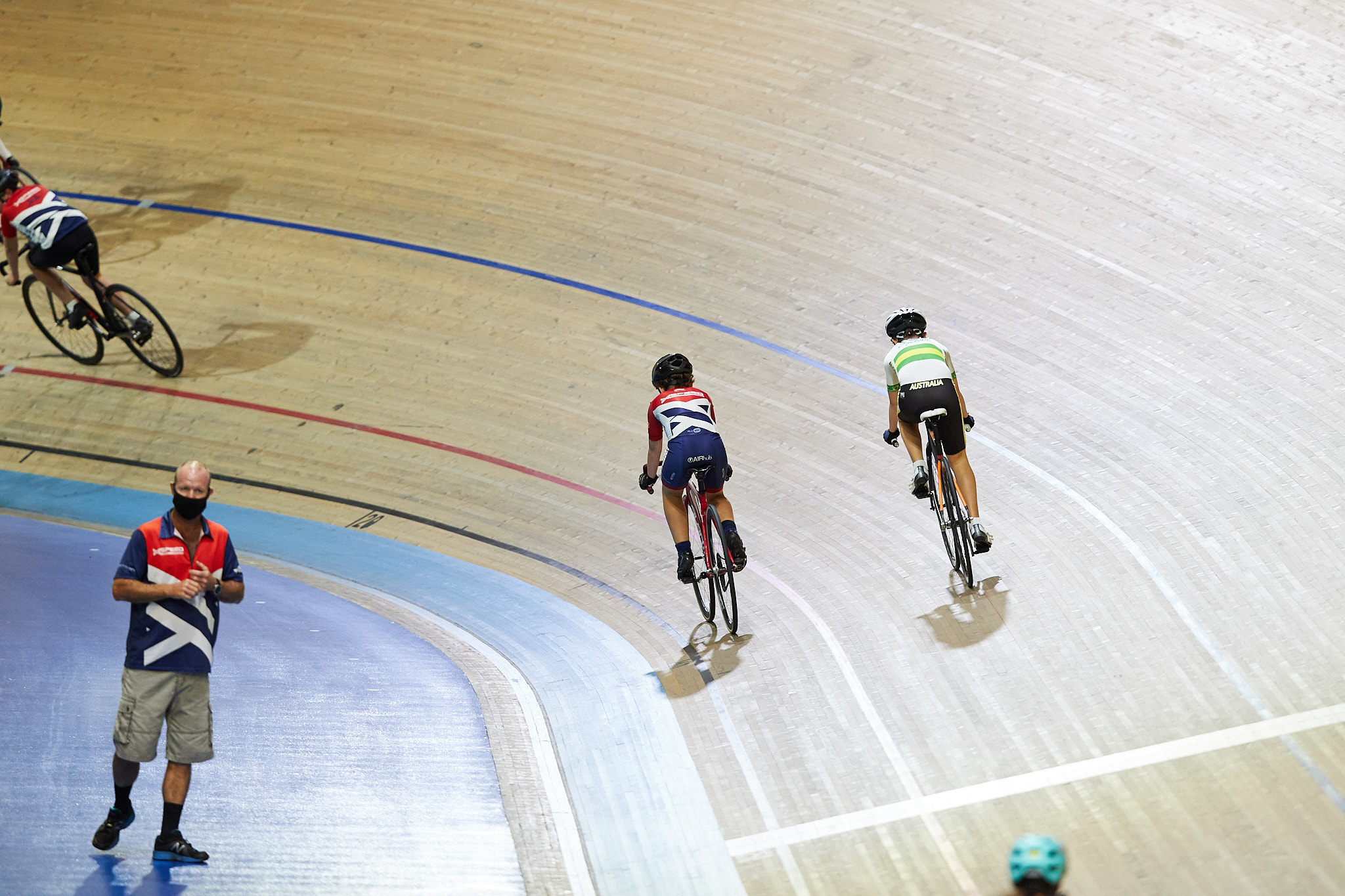 Velodrome speed clearance